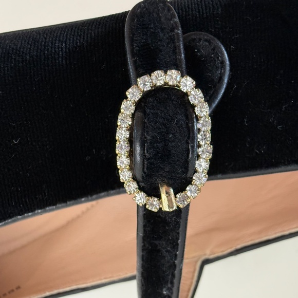 Black Velvet J.Crew Ballet Flats, Size 7.5 - Picture 12 of 16